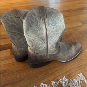 Brown Western Cowboy Boots